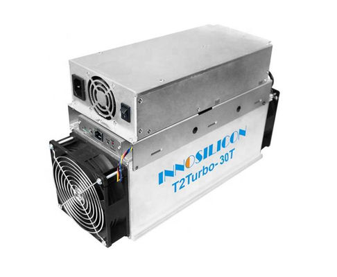 Bitcoin Miner Innosilicon T2t-30t 30 Th/S 2200w z wysoką rentownością Psu