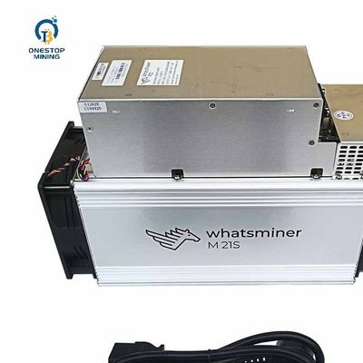 MicroBT Whatminer M21S 52TH Blockchain Miner Machine BTC Asic Miner 80dB