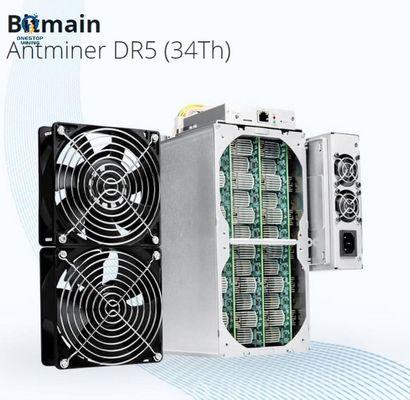 Bitmain Antminer DR5 34 Th/S 35. DCR Decred Sprzęt górniczy Crypto Blake256r14