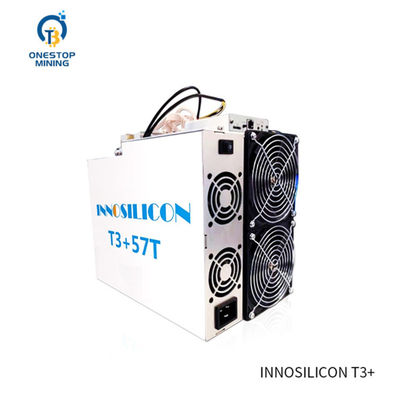 na stanie Innosilicon T3+57t BTC Asic Miner z zasilaczem 220v/110v