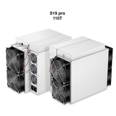 BTC Miner Bitmain Antminer S19 PRO 110T 3250w Kopanie bitcoinów