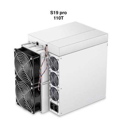 BTC Miner Bitmain Antminer S19 PRO 110T 3250w Kopanie bitcoinów
