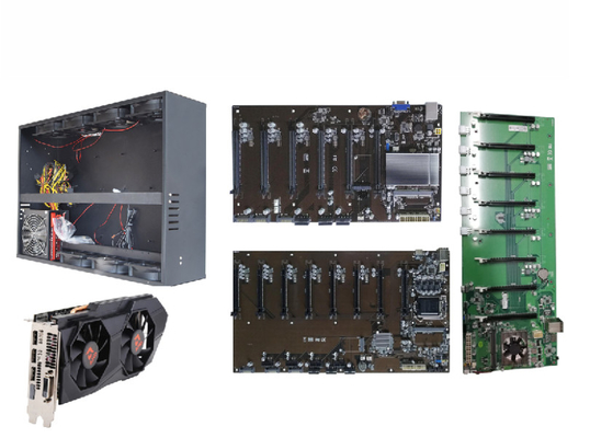 Gpus Miner 8 Gtx 1660 Ti 6 Gb Gigabyte Karta graficzna Ethereum Miner Asic Rig