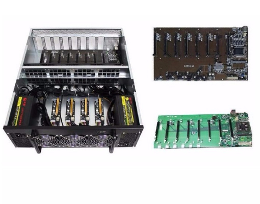 Onda 8 slotów Nvidia Rtx 3080 8 10gb karta graficzna Gpu Bitcoin Miner Asic Rig w magazynie