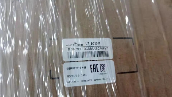 Gorący sprzedawanie w magazynie Antminer L7 9050M 9300M Bitcoin Miner Litecoin Miner Asic