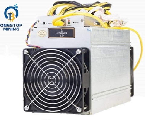 Antminer L3+ 504mh/S 1,6w/Mh Asic Litecoin Miner z zasilaczem
