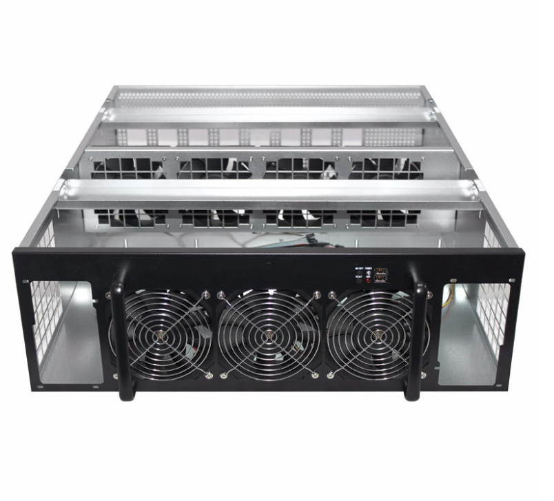 Onda 8 slotów Nvidia Rtx 3080 8 10gb karta graficzna Gpu Bitcoin Miner Asic Rig w magazynie